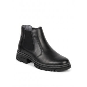 Botas Cuero Negro - 111HOX50