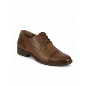 Zapato Casual Cuero Café - 16HF100
