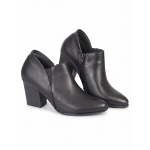 Botines Cuero Negro - 21B102