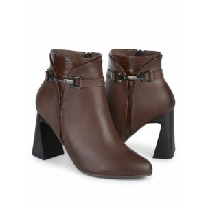 Botines Cuero Café - 21B271