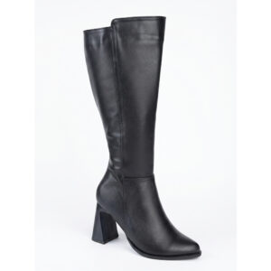 Botas Cuero Negro - 21B612
