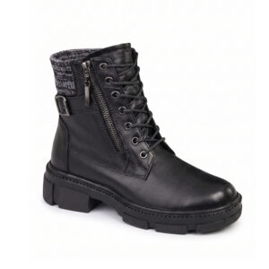 Botines Cuero Negro - 21IS216