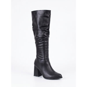 Botas Cuero Negro - 21P803