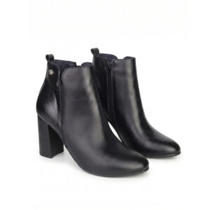 Botines Cuero Negro - 361830