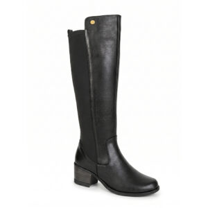 Botas Cuero Licra Mixto - 36695